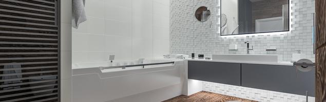 Funkcjonalna aranżacja łazienki – pomysł na białą łazienkę